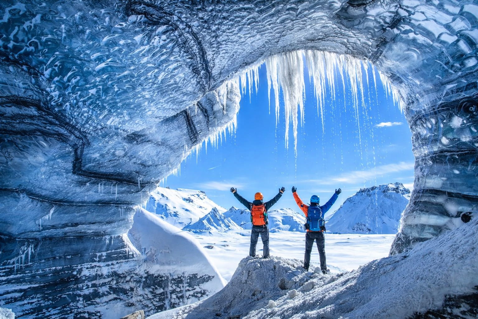 best ice cave tour iceland